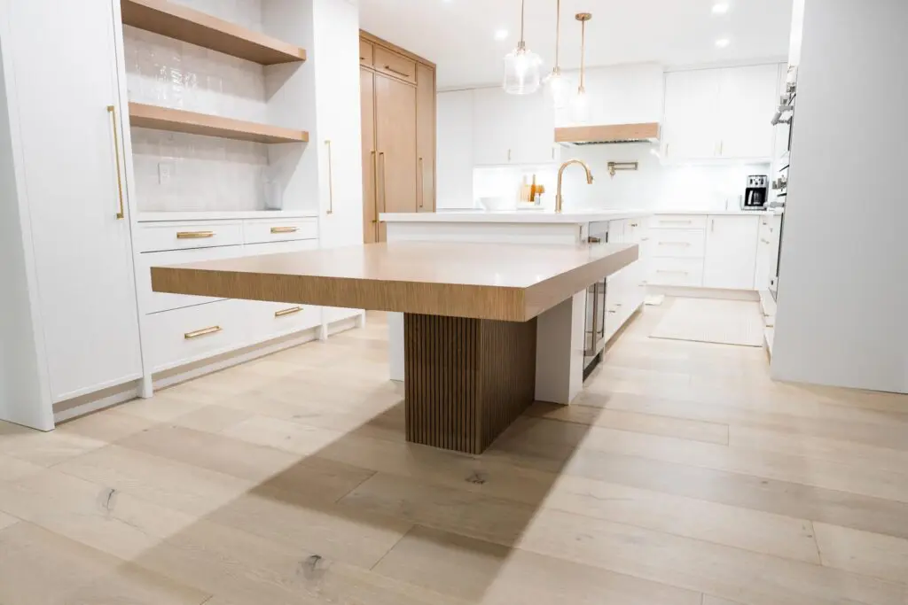 Open Shelving in kitchen