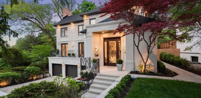 Infill House in Real Estate